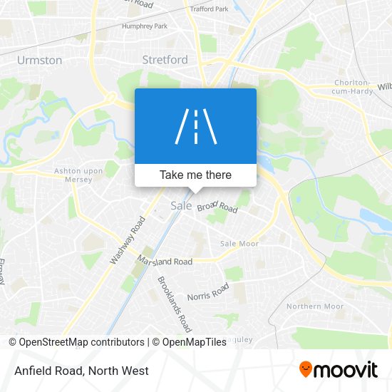 Anfield Road map