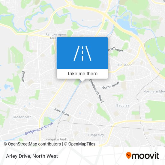 Arley Drive map