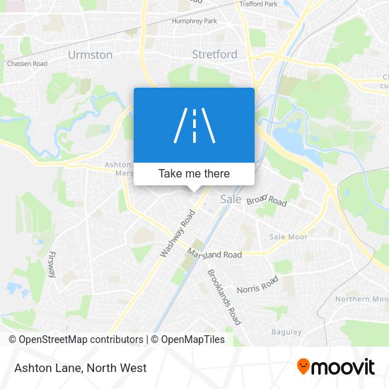 Ashton Lane map