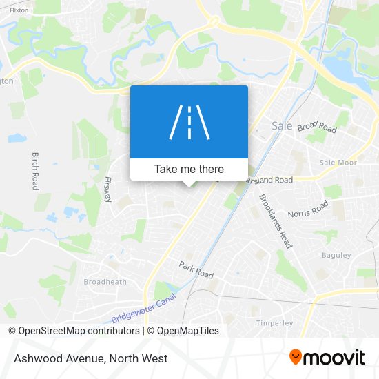 Ashwood Avenue map