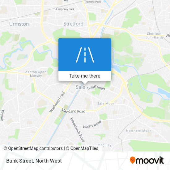 Bank Street map