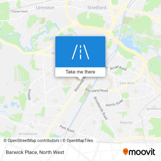 Barwick Place map