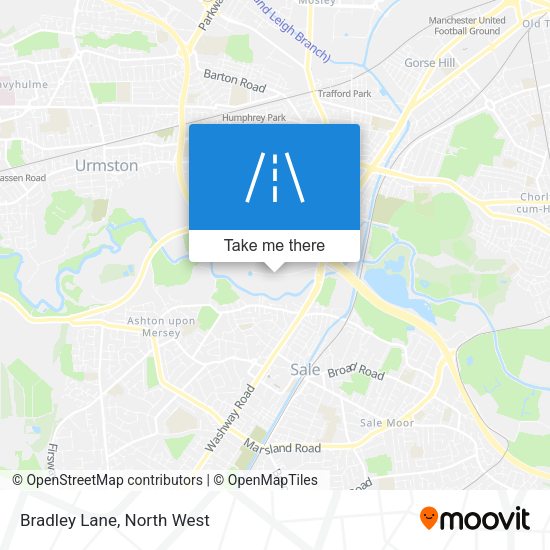 Bradley Lane map