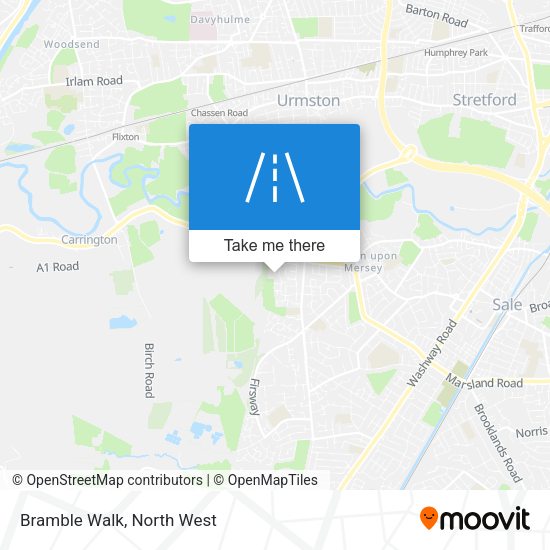 Bramble Walk map