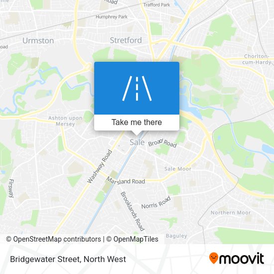 Bridgewater Street map