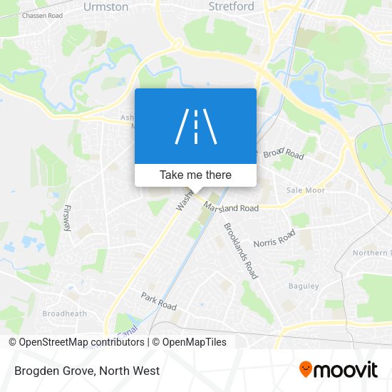 Brogden Grove map