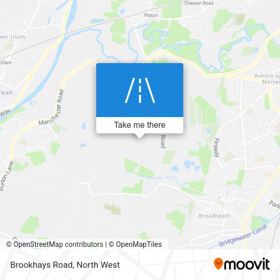 Brookhays Road map