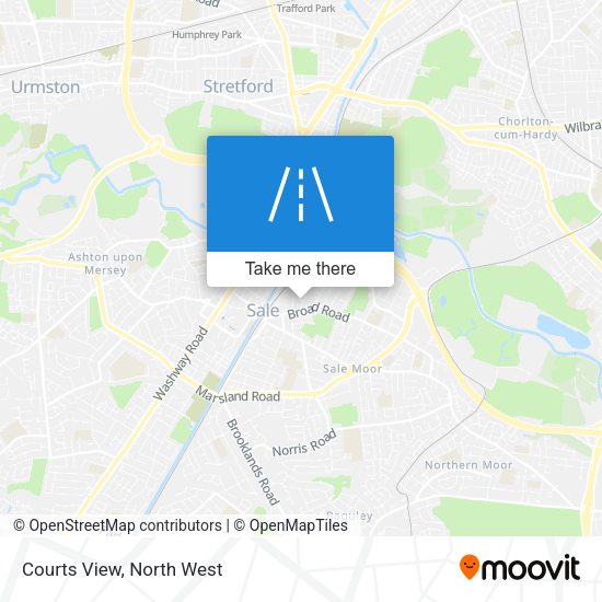 Courts View map
