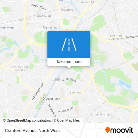 Cranford Avenue map