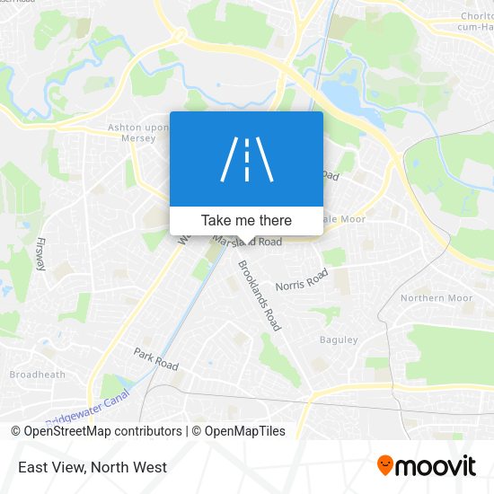 East View map