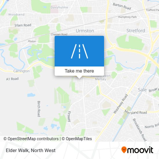 Elder Walk map