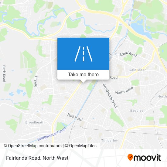 Fairlands Road map