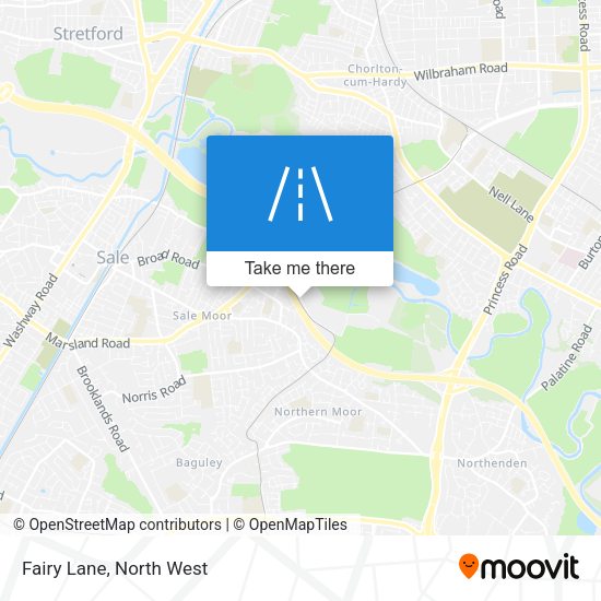 Fairy Lane map