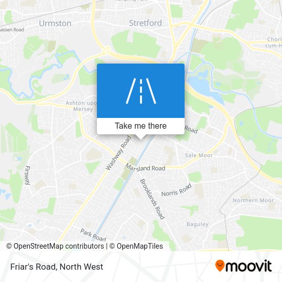 Friar's Road map
