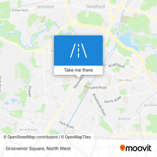 Grosvenor Square map