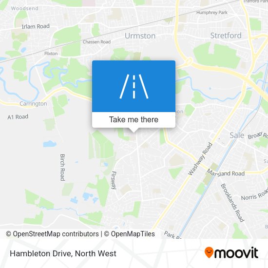 Hambleton Drive map