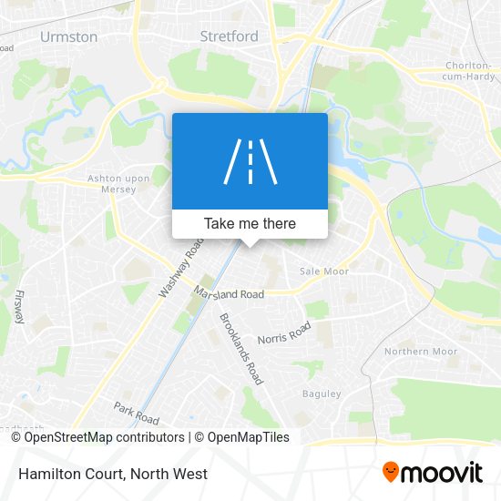 Hamilton Court map