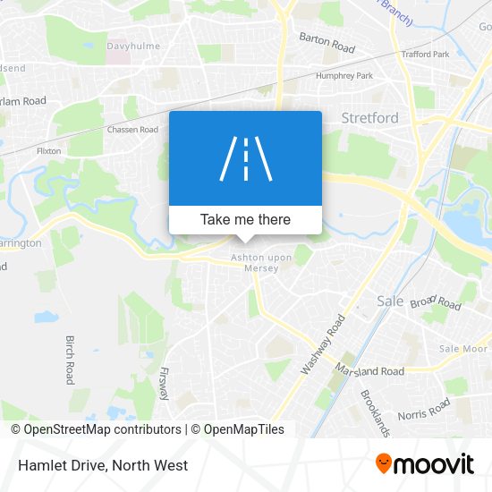 Hamlet Drive map