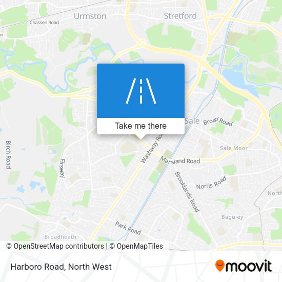 Harboro Road map
