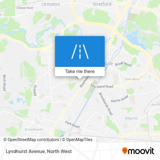 Lyndhurst Avenue map