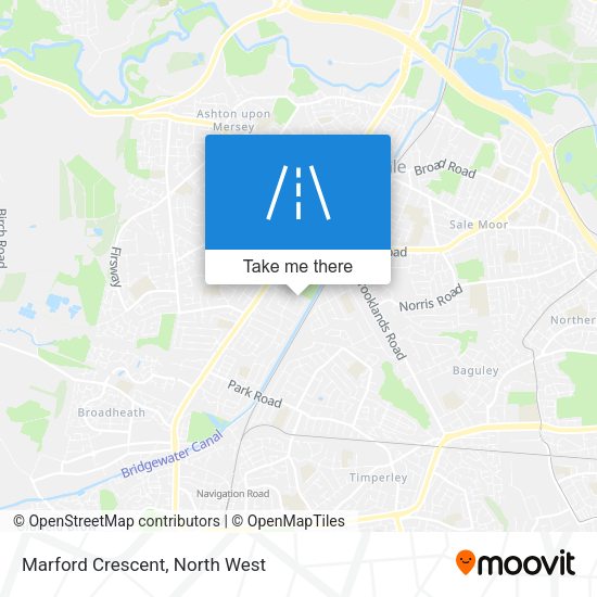 Marford Crescent map