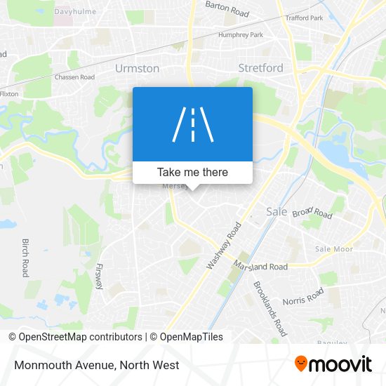 Monmouth Avenue map