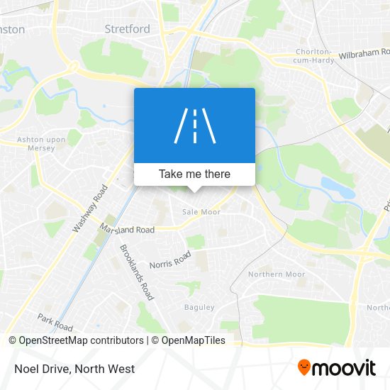 Noel Drive map