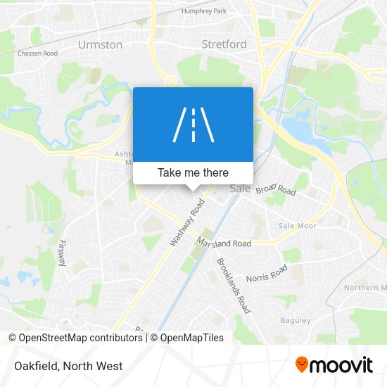 Oakfield map