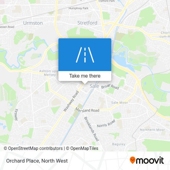 Orchard Place map