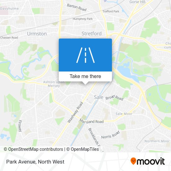 Park Avenue map