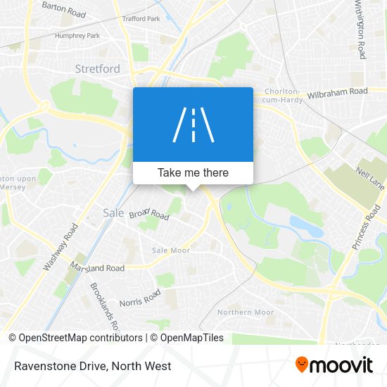 Ravenstone Drive map