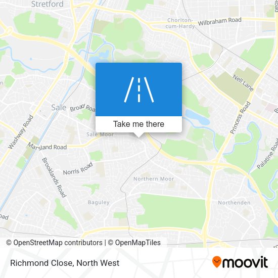 Richmond Close map