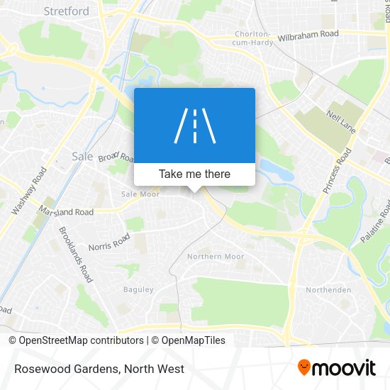 Rosewood Gardens map