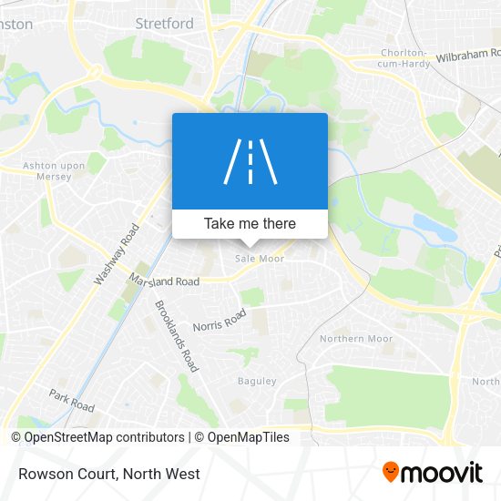Rowson Court map