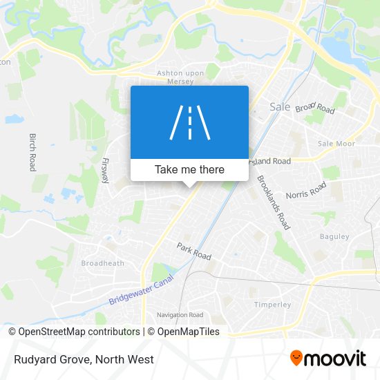 Rudyard Grove map