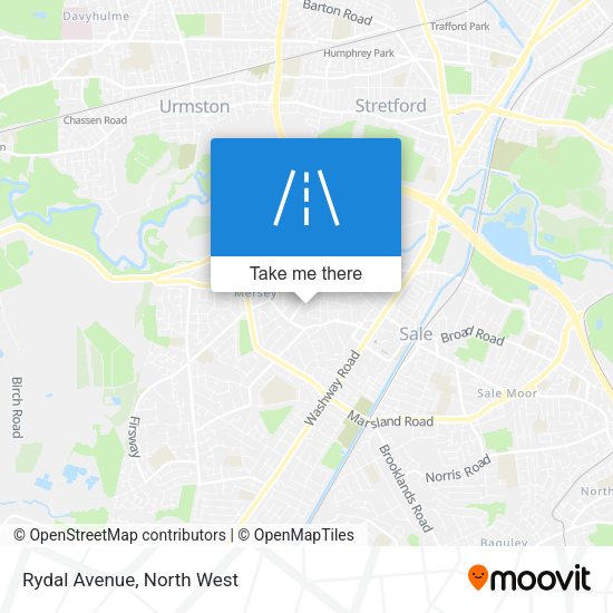 Rydal Avenue map