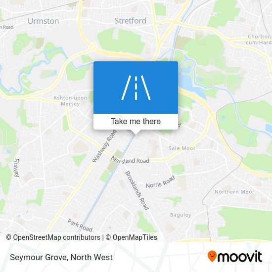 Seymour Grove map