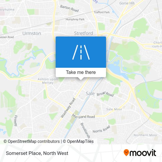 Somerset Place map