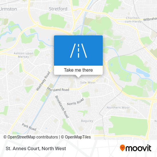 St. Annes Court map