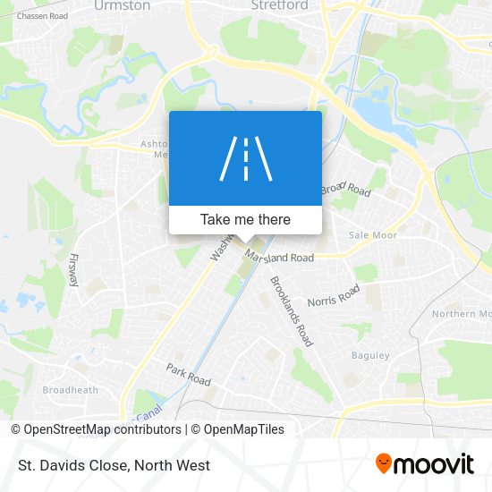 St. Davids Close map