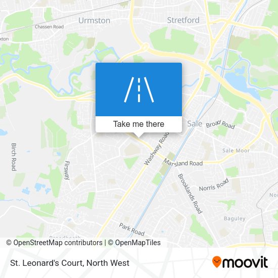 St. Leonard's Court map