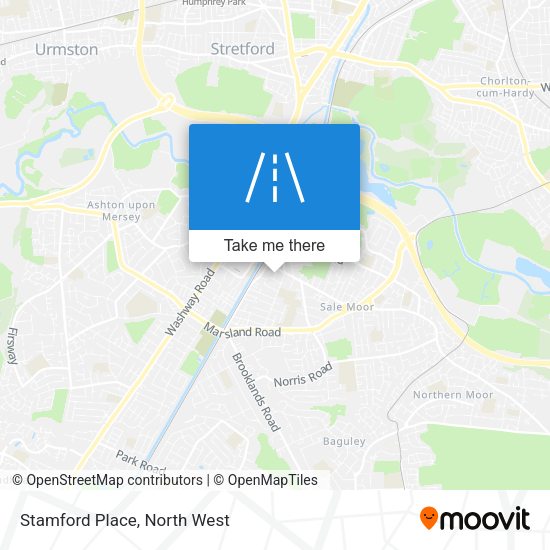 Stamford Place map