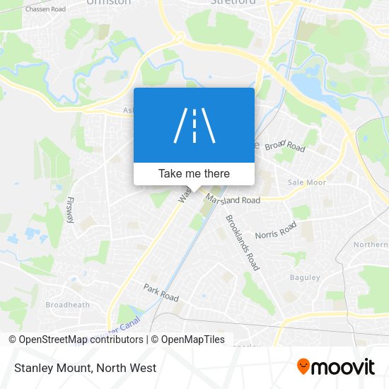 Stanley Mount map