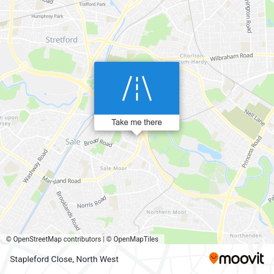 Stapleford Close map