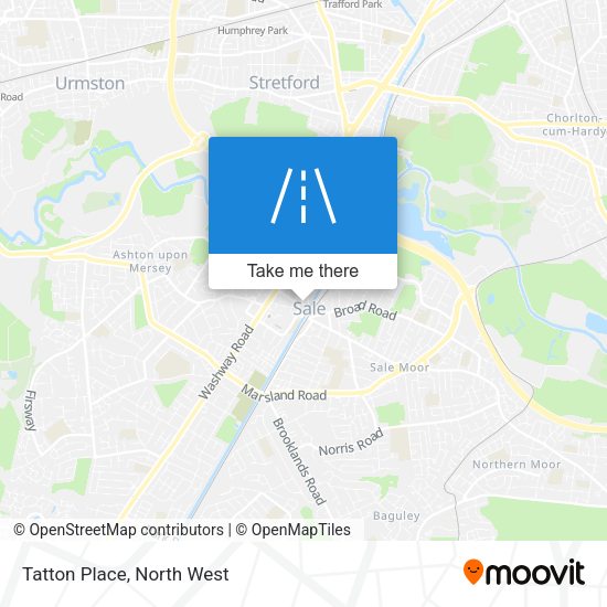 Tatton Place map