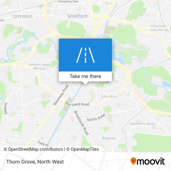 Thorn Grove map