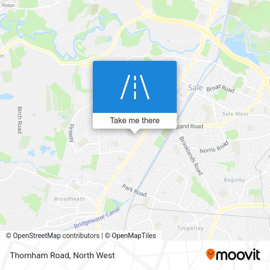 Thornham Road map