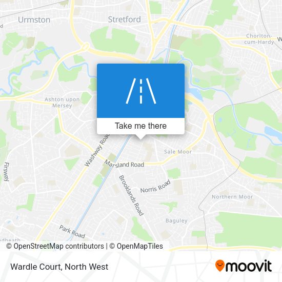 Wardle Court map
