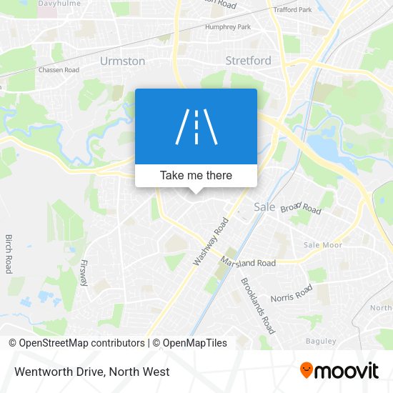 Wentworth Drive map