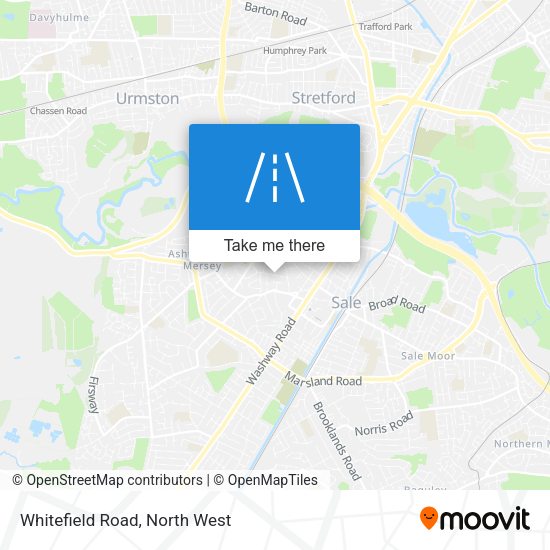 Whitefield Road map